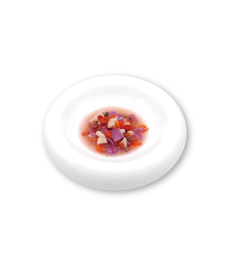 マグロと赤い野菜のビューティーごはん