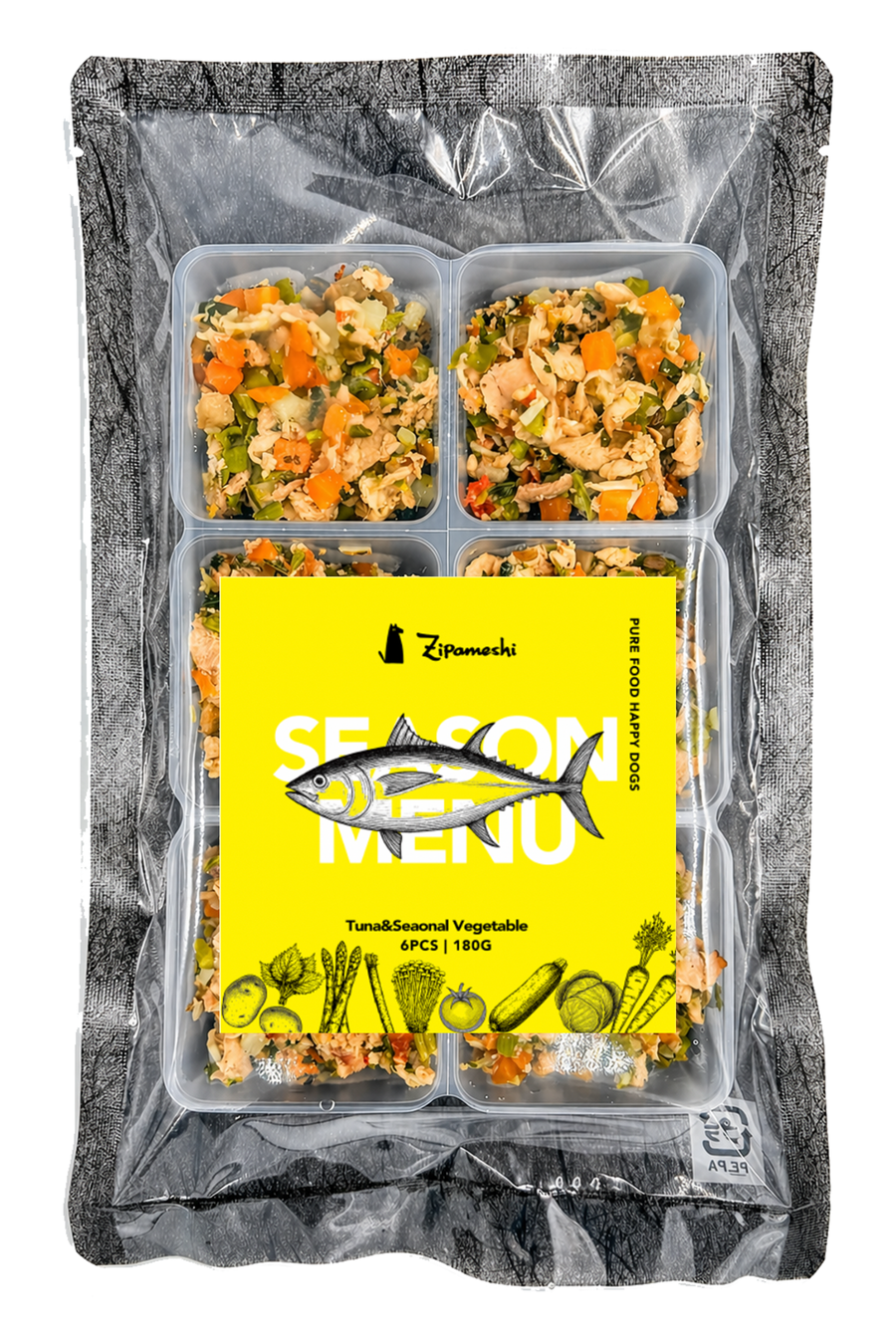 018_TUNA＆SEASONAL VEGETABLE RECIPE  180g